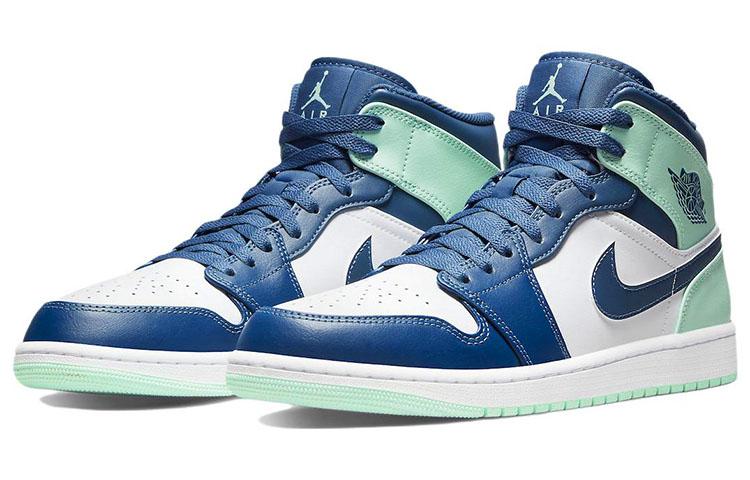 Air Jordan 1 Mid 'Bleu Menthe' 554724-413