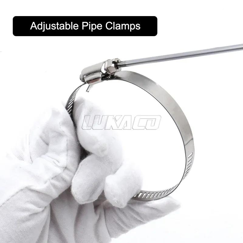 For Harley Honda Yamaha Custom Universal Motorcycle Exhaust Pipe Heat Shield Cover Muffler Protector Guard Motocross Accessories