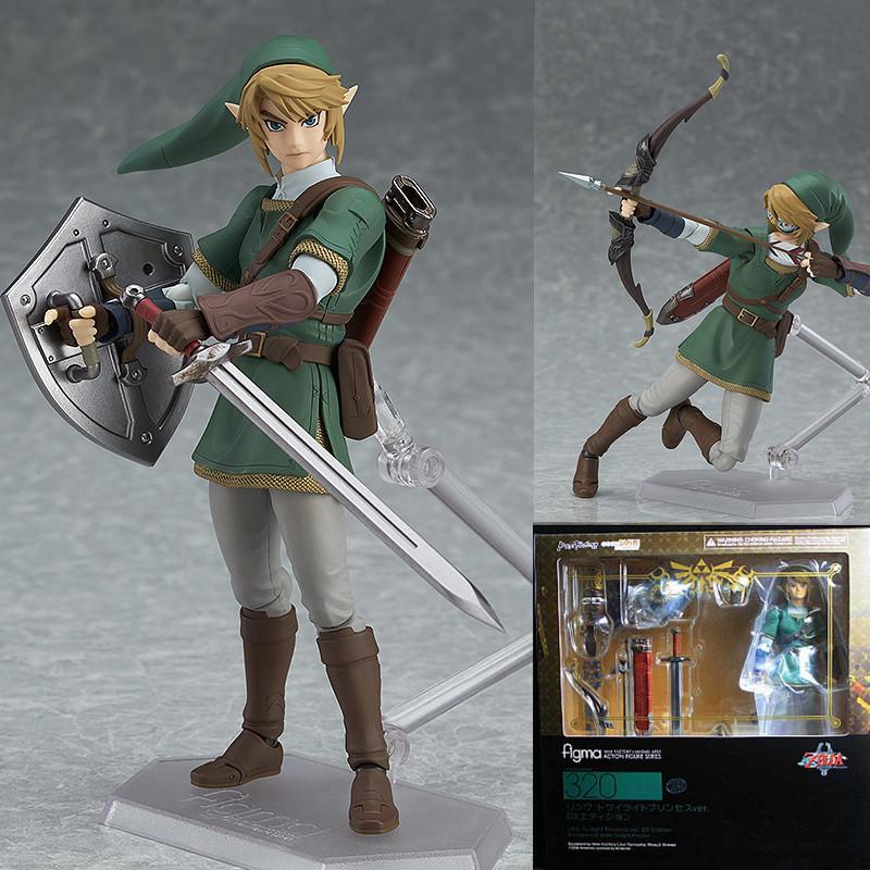 Figma 320 The Legend Of Zelda Twilight Princess Линк Версия Делюкс Фигурка Подарок Игрушки