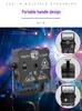 R50 Rechargeable Mini Laser Stage Light - Colorful Strobe for Parties and KTV Atmosphere