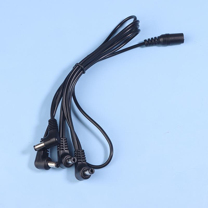 Guitar Effects Pedal Daisy Chain 1 To 2/3/5/6 Ways Guitar Accessories Power Supply Splitter Cable For 9V Dc Adapter Plug