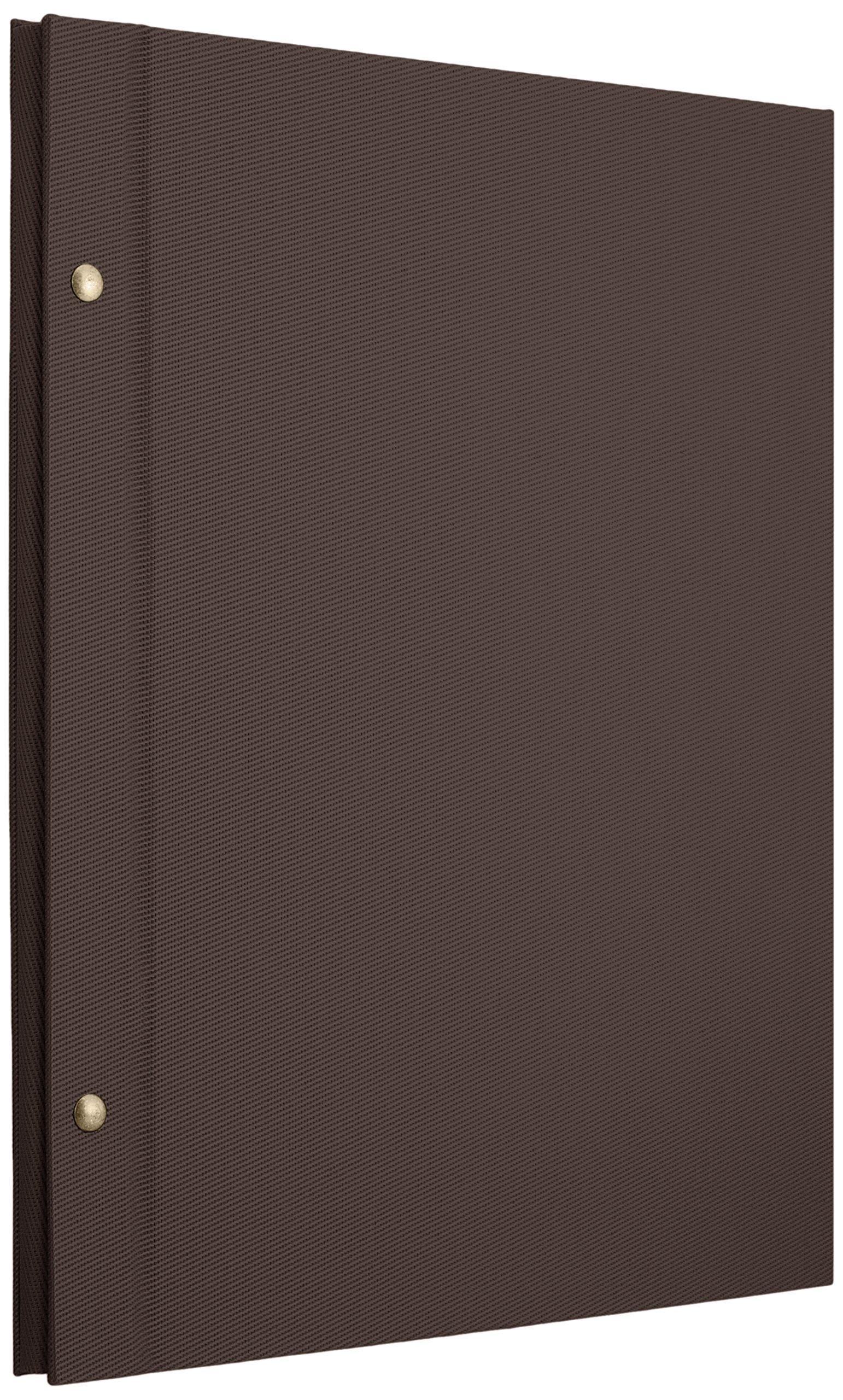 

Nakabayashi Terracotta A4 Brown Album with External Screws, TER-A4F-160-BR