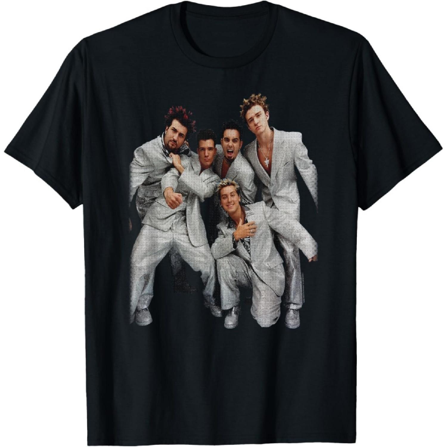 NSYNC Official Everything Front and Back Printed T-Shirt S