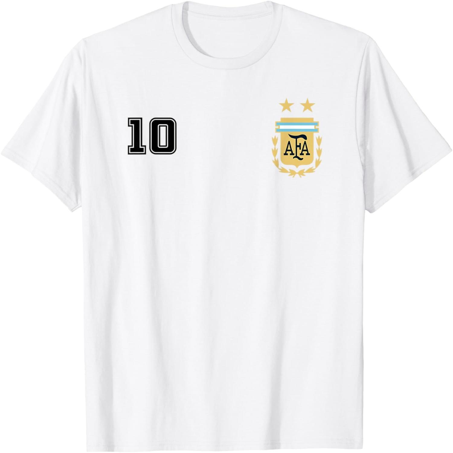 Argentina Flag Jersey Vintage Futbol Soccer Remera Argentina T-Shirt S разноцветный