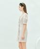 NEAR&DEAR Heart Square Neck Mini Dress_Pink