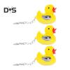 Shocking Duck Keychain LED Light Key Ring for Pranks Funny Gadget Novelty Electric Key Chain Portable Joke Toy Great Gift for Friends Coworkers
