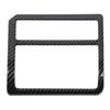 Headlight Switch Button Decorative Cover Trim Carbon Fiber Style Inner Headlamp Switch Button Decora