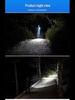 Rechargeable Solar Flashlight: Super Bright, Long Battery Life, Multi-Function Searchlight for Outdoor Emergency Use