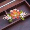 Floral Tang Dynasty Hairpin Tassel Flower Hair Comb Antique Ancient Hair Stick  Children