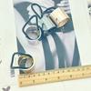 Minimalist Cylindrical Alloy Hair Rope Hair Rope Hair Ring Hair Accessories Head Accessories High Horse Tail Buckle Rubber Band Female Metal Hair Clip