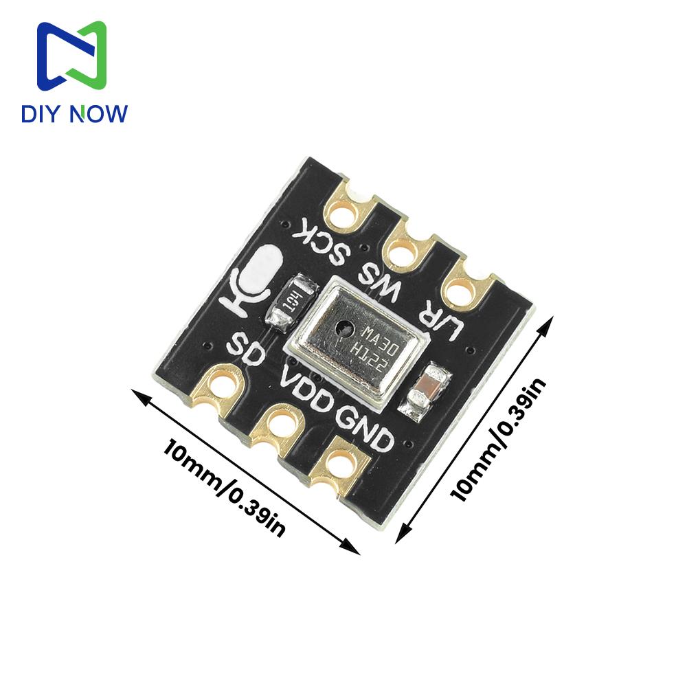 INMP441 Omnidirectional Microphone Module MEMS High Precision Low Power Consumption I2S Supports ESP32 for Voice Acquisition
