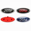 ABS 14.7x5.7cm Car Front Logo Hood Logo with Clutch Badge Sticker Ford MondeoFocus Fusion Fusion MK2 MK4 F150 F250 Badge Styling