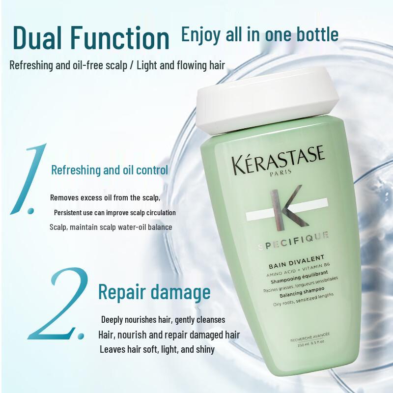 Kerastase Dual Function Shampoo & Radiance Conditioner Set