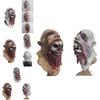 Scary Bloody Zombie Mask Melting Face Latex Costume Perfect For Halloween And Haunted Houses