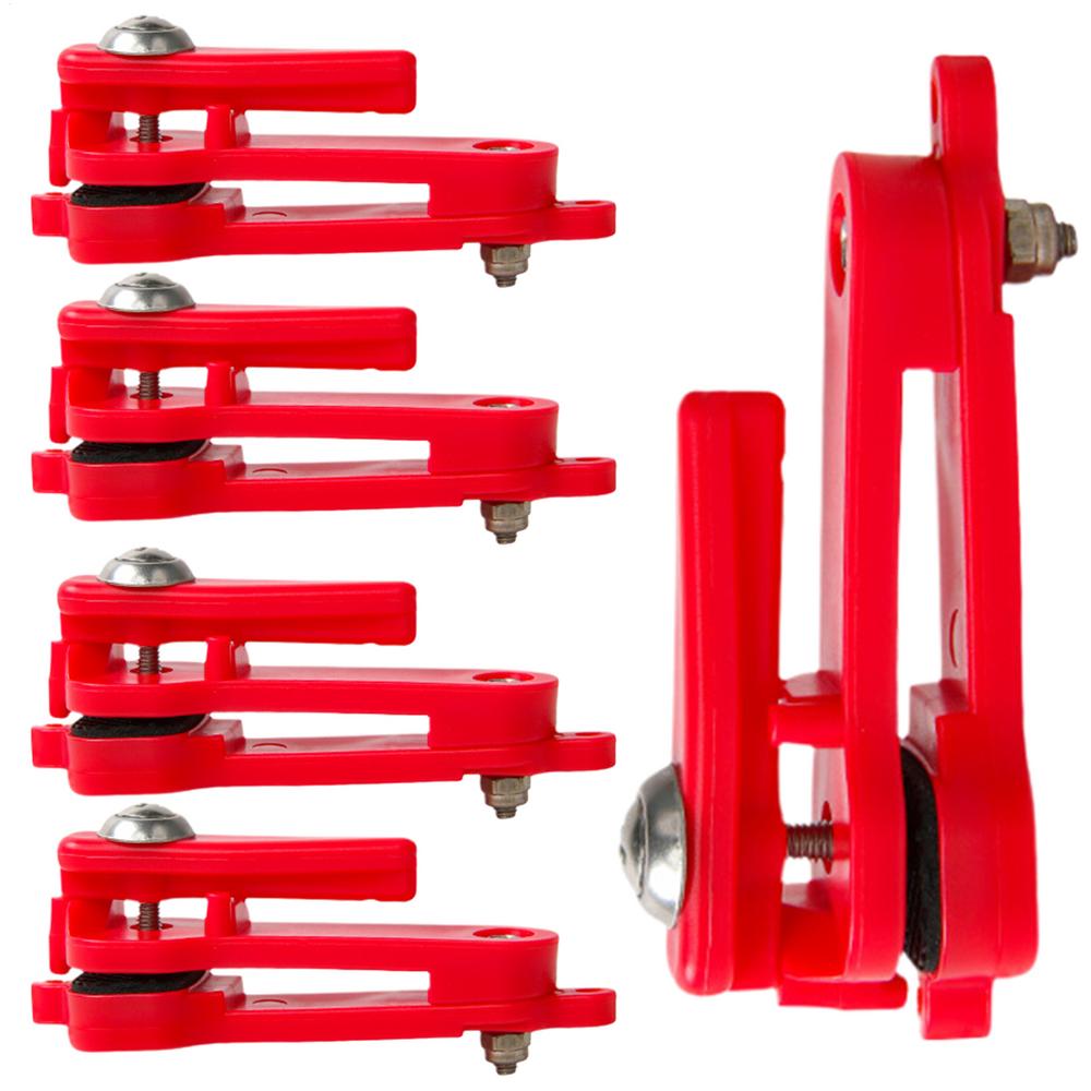 5pcs Downrigger Release Clip Snap Weights Tension Fishing Clip Adjustable Planer Board Outrigger Fishing Line Clip Straightener