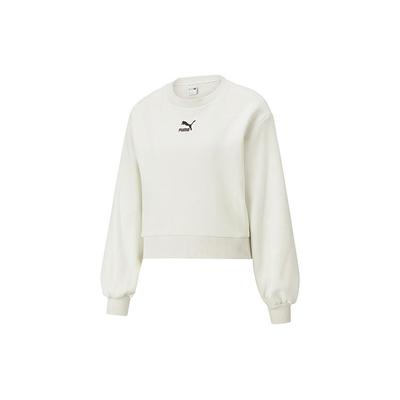 Klasyczna bluza polarowa z balonowymi rękawami Unisex Topy Smogowo-szary 530277-05