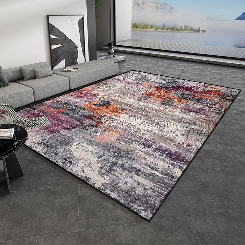 

Современный абстрактный стиль Большие ковры для гостиной Коврики для декора Спальные коврики Нескользящие Легкая чистка Коврики для пола под диван в гостиную 60*90cm
