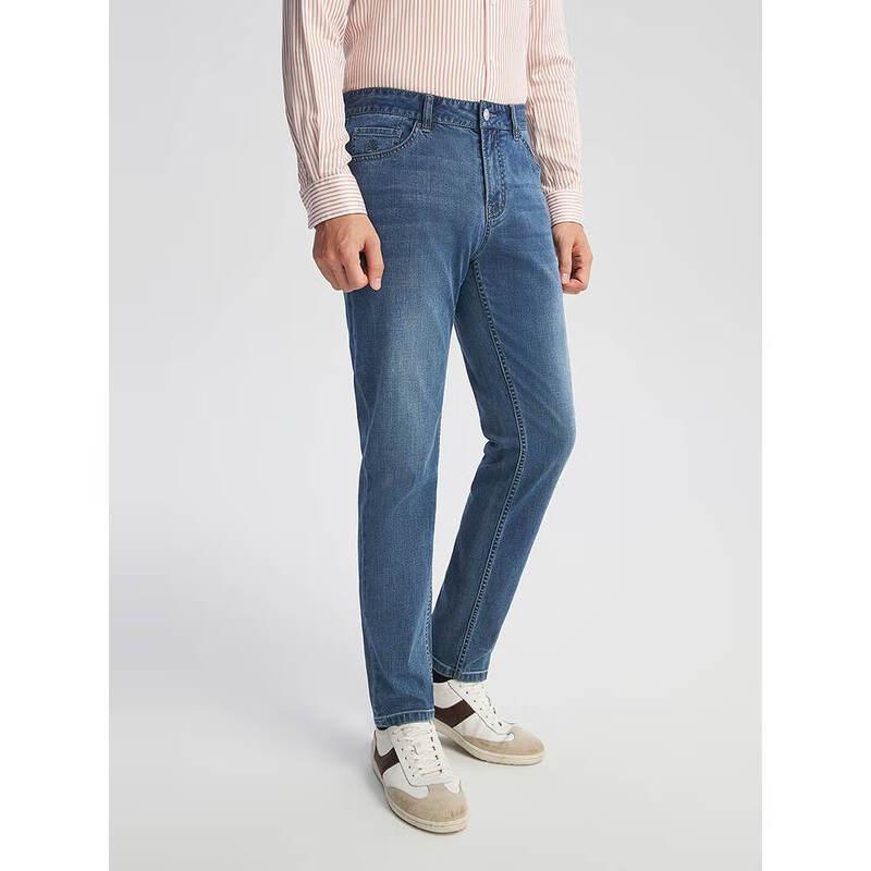 

Джинсы YAGOR Весна/Лето Серо-голубой Деним из конопли 6XL 180/92A