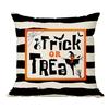 Halloween Pumpkin Letters Pushing Cover New Style Pushing Pillow Cover Pumpkin Festival Cushion Backrest Cover