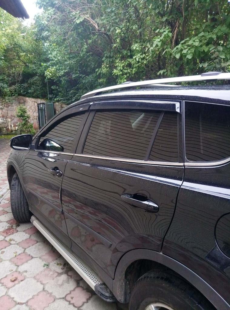 Breite Windabweiser (4 Stück, HIC) fürToyota Rav 4 2013-2018