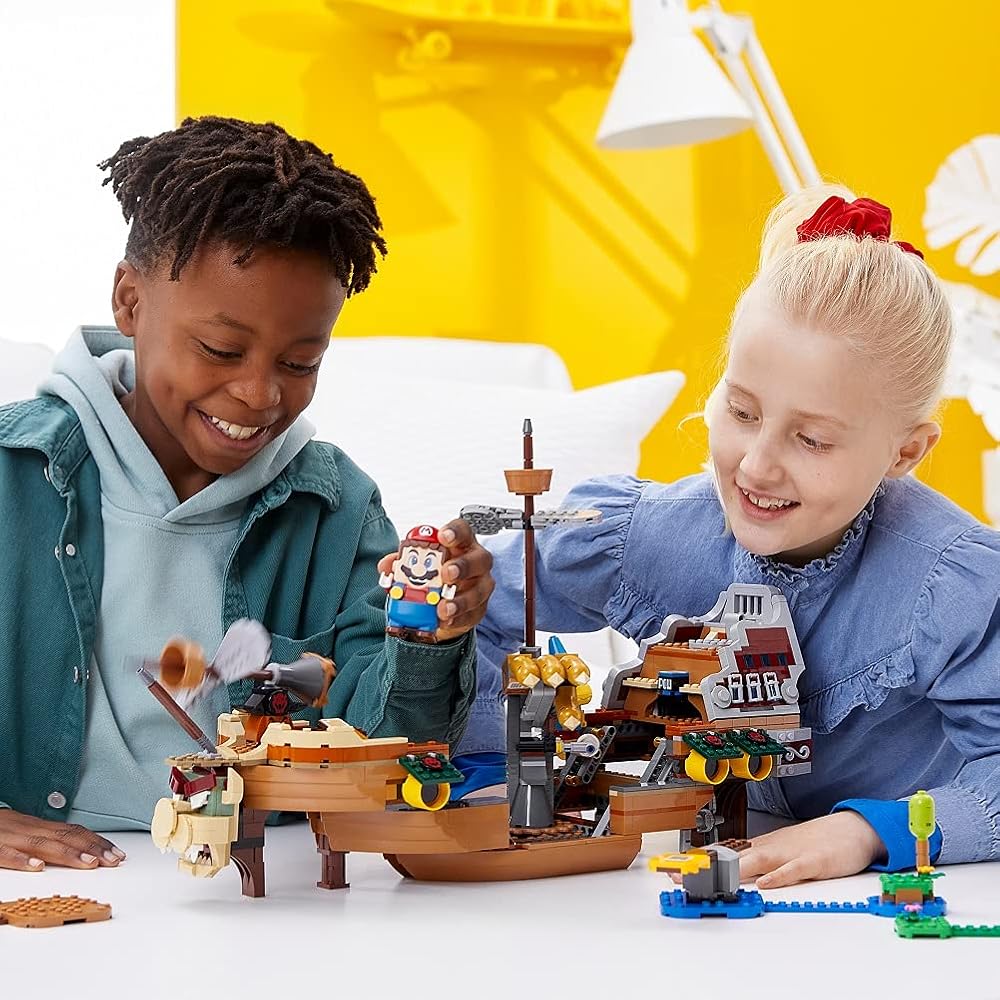LEGO Super Mario Bowser Airship Challenge Set 71391 Building Blocks Toy for Kids Ages 8 and Up