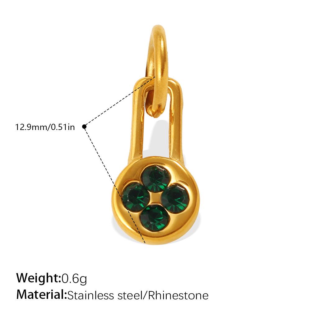 Luxurious Rhinestone Lock Pendant for Women – Unique and Versatile Jewelry Accessory