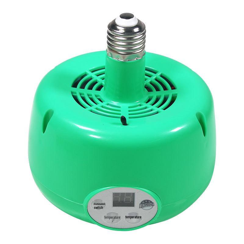 Adjustable Temperature Chick Brooder Heating Lamp - Durable No-Light Heater for Heat Preservation & Breeding