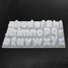 Lowercase Letter Resin Moulds, 26 Resin Alphabet Mould DIY Crystal Epoxy Mold Mirror Handmade Pendant Creative Jewelry