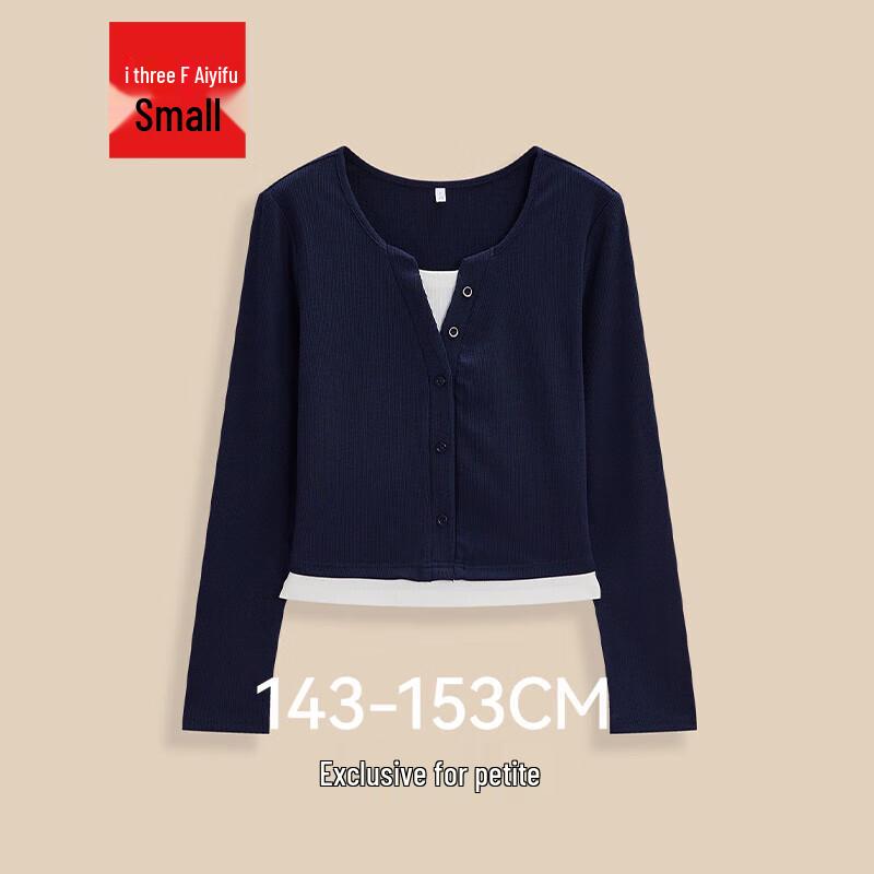 IEF Petite Women s 2025 Spring Long-Sleeve T-Shirt L