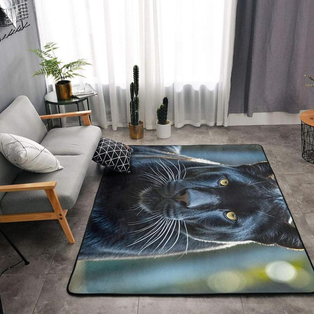 Non-Slip Doormat Low Profile Floor Mats Sugar Skull Rose Area Rug Entrance Mat Machine Washable Carpet for Bedroom Dining Room