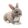 Simulation Lying Down, Hare Doll, Plush Toy, Bunny Doll, Children's Company, Soothing Rag Doll Birthday Gift