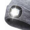 LED Beanie Hat Flashlight Comfortable Woolen Yarn LED Beanie Hat with Light