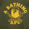 Bape Made In Japan Print Short Sleeve T-shirt M Green A BATHING APE Men's Used
