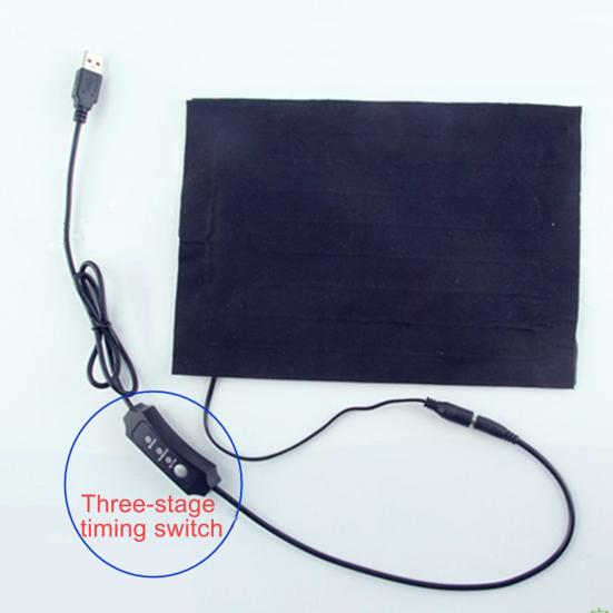 Heating Pad High Thermal Conductivity Convenient Polyester Cotton Waist Belly Warming Mat for Home