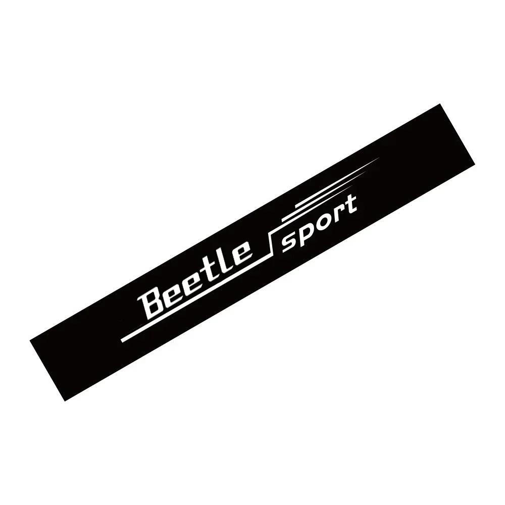 HAT1 Car Exterior Front Window Sticker for Volkswagen VW Bluemotion Logo Vinyl Film Windshield Sport Decals Waterproof Accessories