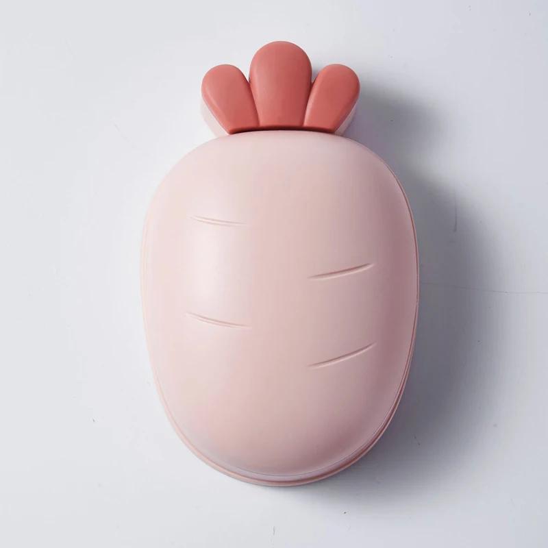 

Портативная морковная мыльница для ванной, мыльница, подставка для мыла, для дома, душа, путешествий, походов, держатель, контейнер