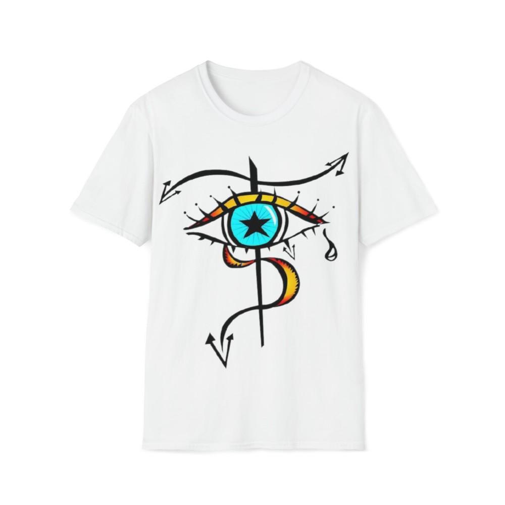 

Soft Cotton T-Shirt. `Aerosmith Steven Tyler Logo 4XL