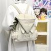 Schoolbag Fashion Personality Large Capacity Shoulder Bag 1011 Going Commuting Autumn New Versatile Casual Women's Backpack