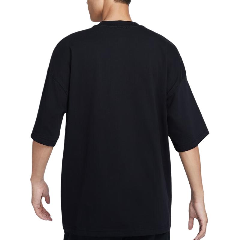 Nike Logo Loose Breathable Round Neck Drop Shoulder Short Sleeve T-Shirt Men T-Shirts FZ8088-010