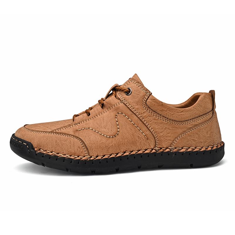 Herr Andningsbara Körskor Herr Handgjorda Loafers Mode Utomhus Herr Casual Promenadskor Sneakers Stor Storlek