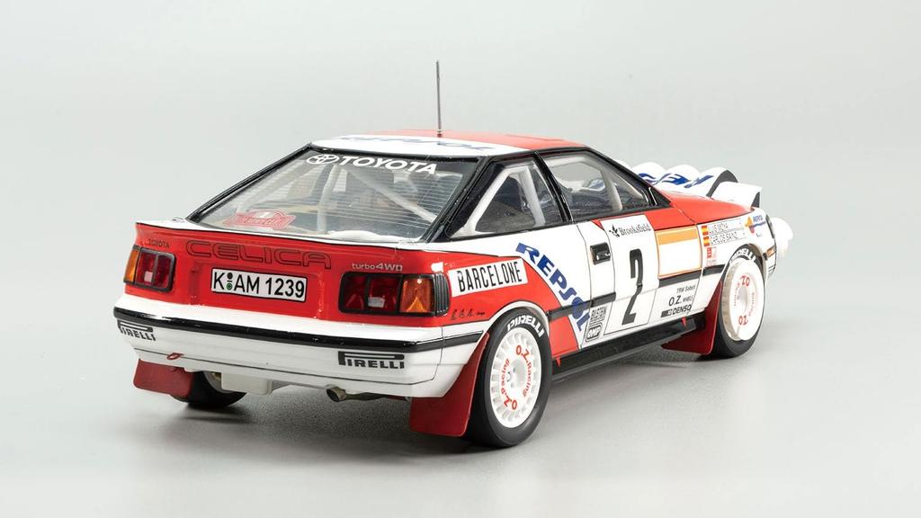 Toyota Celica ST165 1991 Monte Carlo Rally Winner Plastic Model Kit BX24044 Platz/BEEMAX 1/24 GT-FOUR