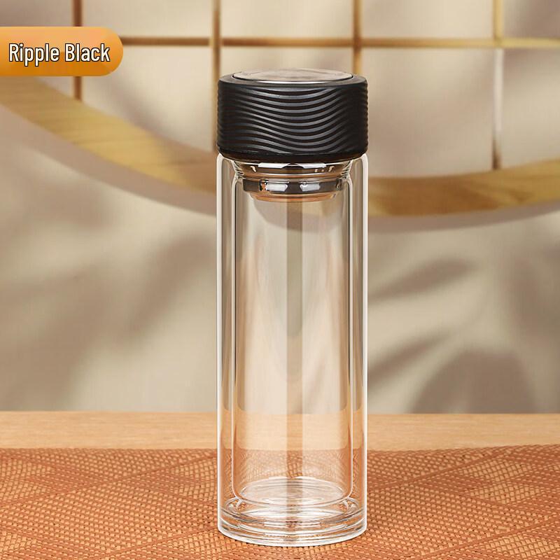 Customizable Glass Gift Mug with Tea Infuser