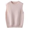 New Kids' 100% Wool V-Neck Sleeveless Sweater