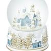 Francfranc Snow Globe House L Light Blue Christmas Music Box Interior Decoration 2025 Model