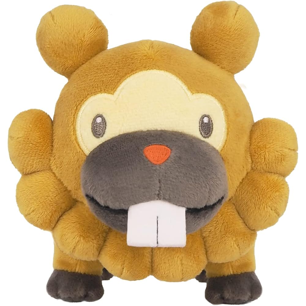 Sanei Boeki Pocket Monsters All Star Collection Bippa Plush Toy 13.5cm W13×D20 Soft Toy