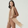 SIYUTANG Unisex 100% Wool Plain Scarf