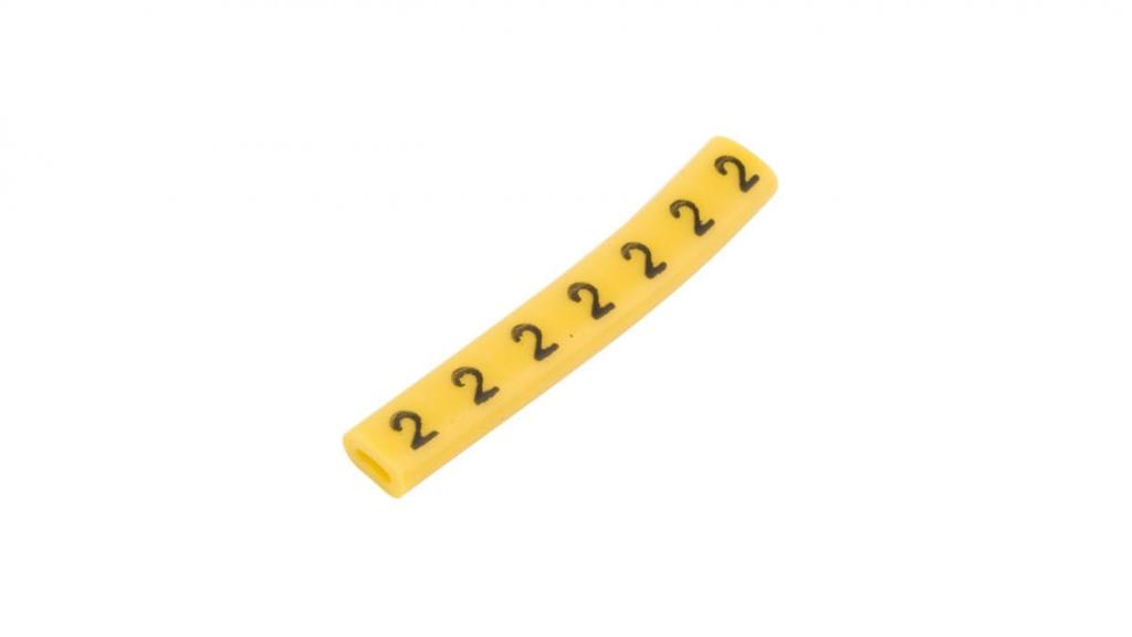 Wire Marker Oz-0/2 Yellow E04Zp-01020100300 /100 Pcs/