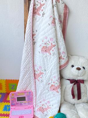 Delphin Kinder Quilt Blockdruck - 60 * 40 Zoll