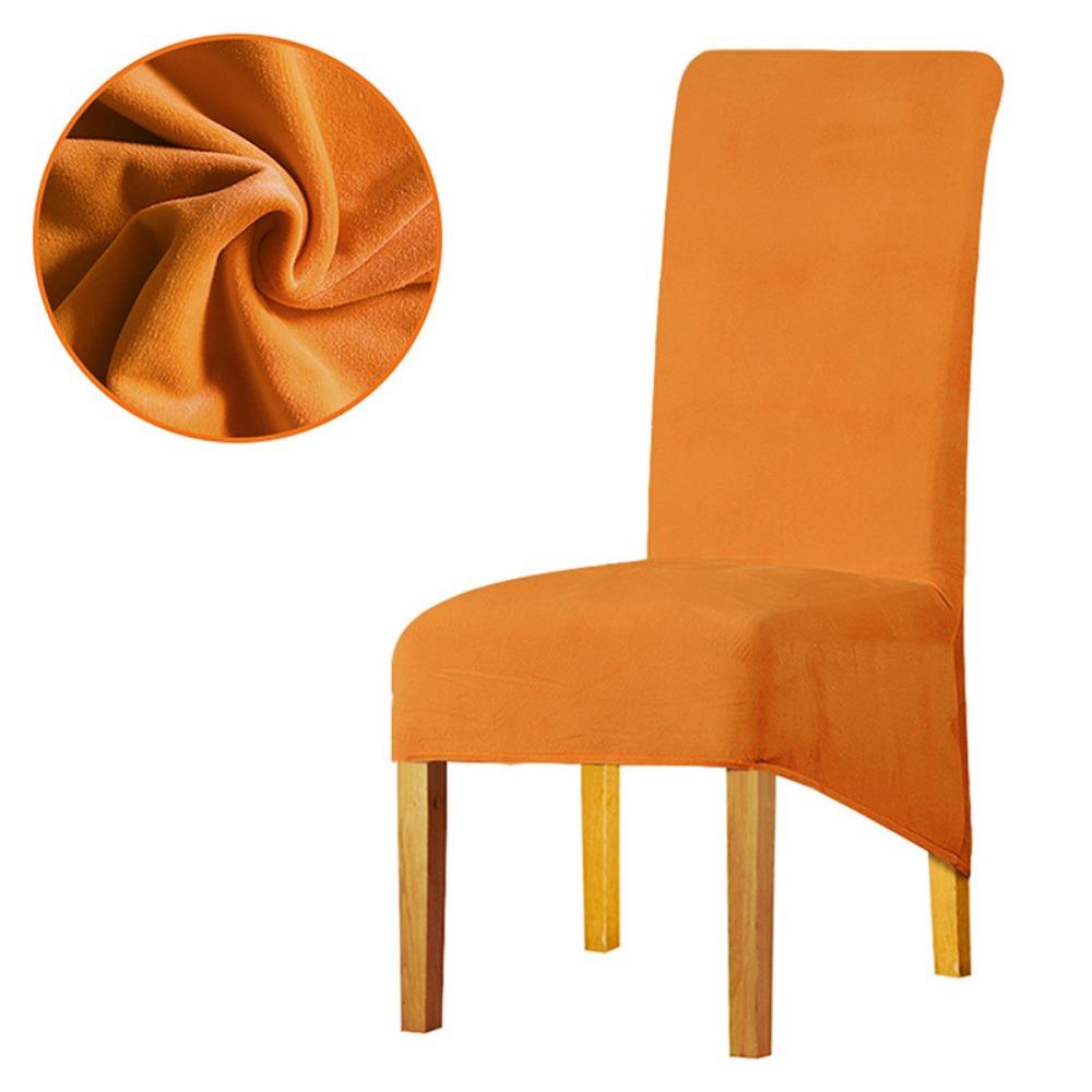 Stretch Velvet Chair Cover Universal Elastic Spandex Slipcover for Home Hotel Dining Chairs