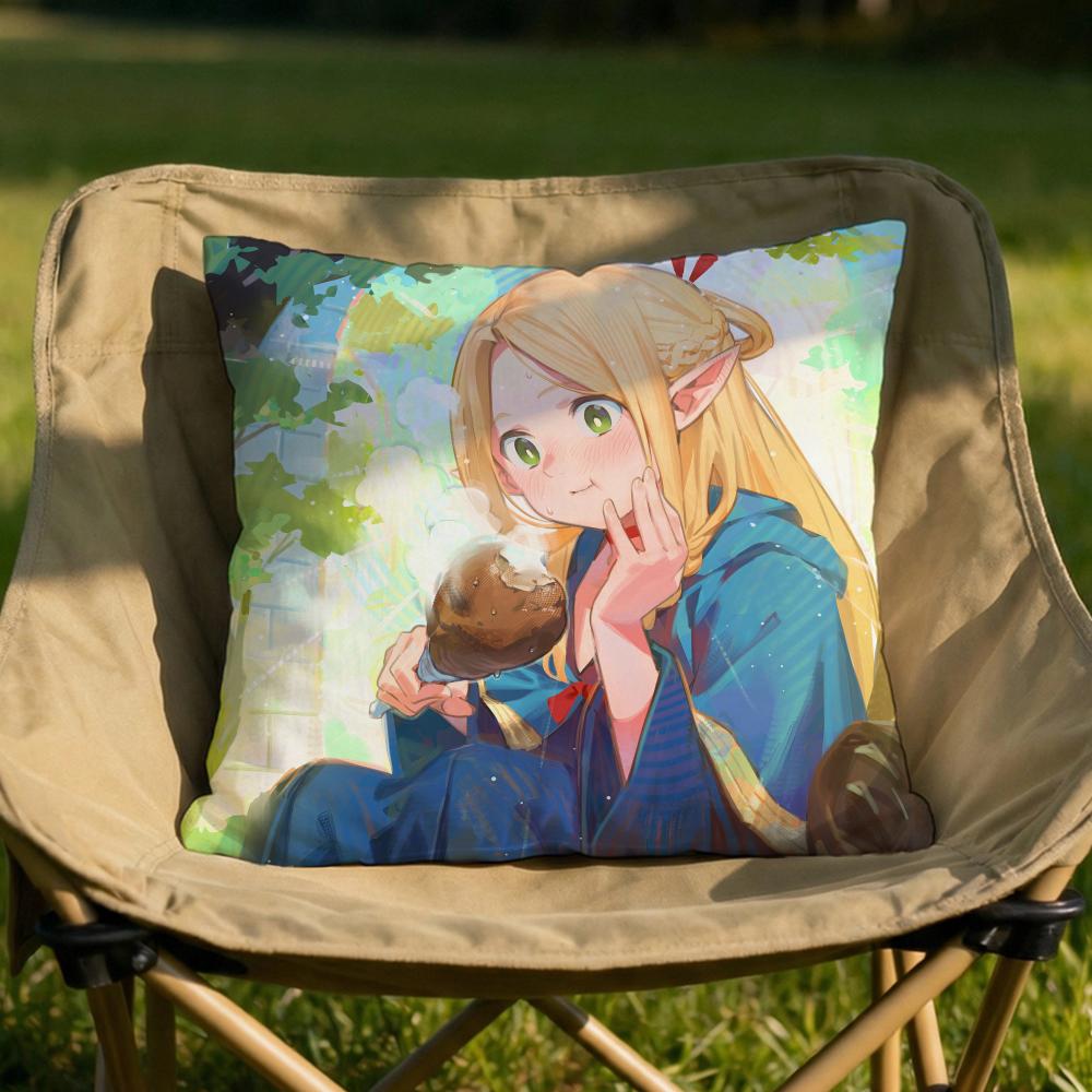 Anime MMarcille Donato Cushion Cover Soft Reversible Durable Pillow Cover MultiScene Use for Home Car Daily Comfort